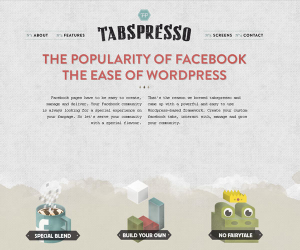 20 Magnificent Examples of Texture Usage in Web Design 10 20 Magnificent Examples of Texture Usage in Web Design 10