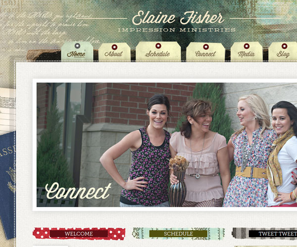 20 Magnificent Examples of Texture Usage in Web Design 14 20 Magnificent Examples of Texture Usage in Web Design 14