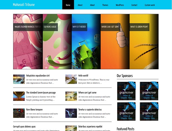 25 Free High Quality WordPress Themes 14 25 Free High Quality WordPress Themes 14