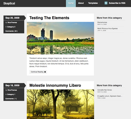 25 Free High Quality WordPress Themes 20 25 Free High Quality WordPress Themes 20