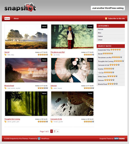 25 Free High Quality WordPress Themes 6 25 Free High Quality WordPress Themes 6