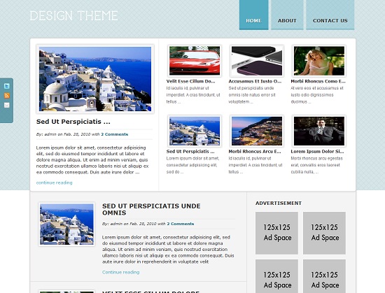 25 Free High Quality WordPress Themes 8 25 Free High Quality WordPress Themes 8