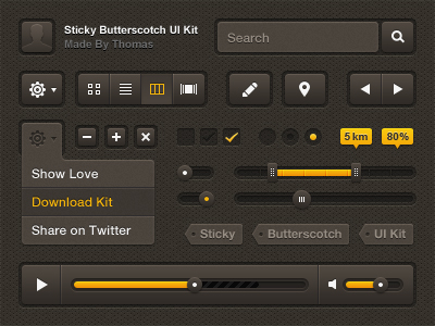 20 Free UI Element PSD Files 1 20 Free UI Element PSD Files 1