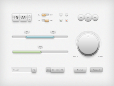 20 Free UI Element PSD Files 16 20 Free UI Element PSD Files 16