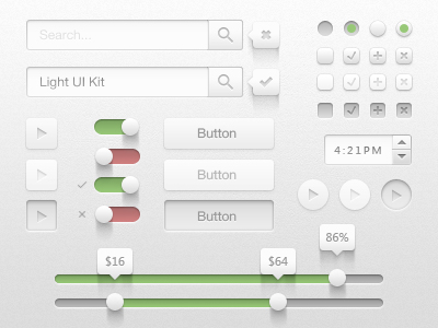 20 Free UI Element PSD Files 2 20 Free UI Element PSD Files 2