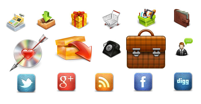 A Beautiful Collection of Free Web Icons 5 A Beautiful Collection of Free Web Icons 5