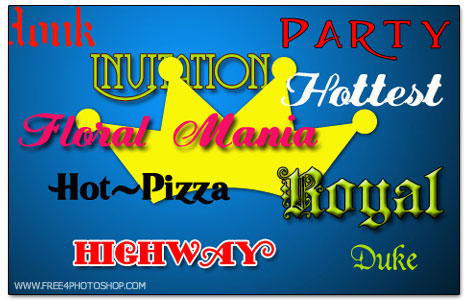 Useful Free Fonts for Photoshop Users 5 Useful Free Fonts for Photoshop Users 5