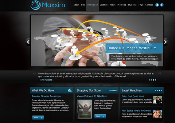 20 Creative PSD Website Templates for Free Download 7 20 Creative PSD Website Templates for Free Download 7