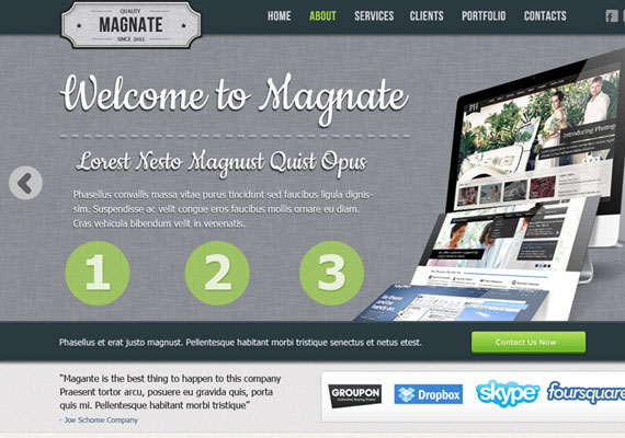 20 Creative PSD Website Templates for Free Download 8 20 Creative PSD Website Templates for Free Download 8