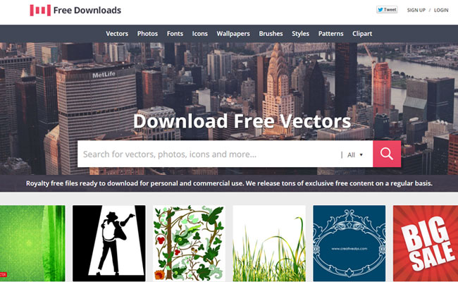 1001freedownloads.com – A Free Resource for Web Designers