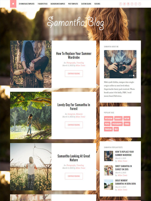 20 Best Free & Premium Blog Magazine WordPress Themes in 2015