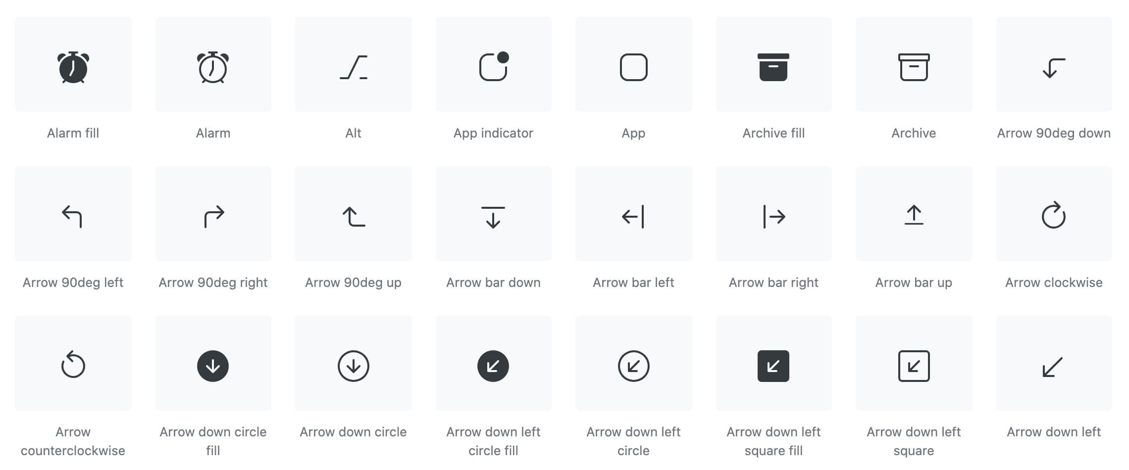 10 Awesome Websites for FREE SVG Icons to use on your Next Project 1 Bootstrap Icons