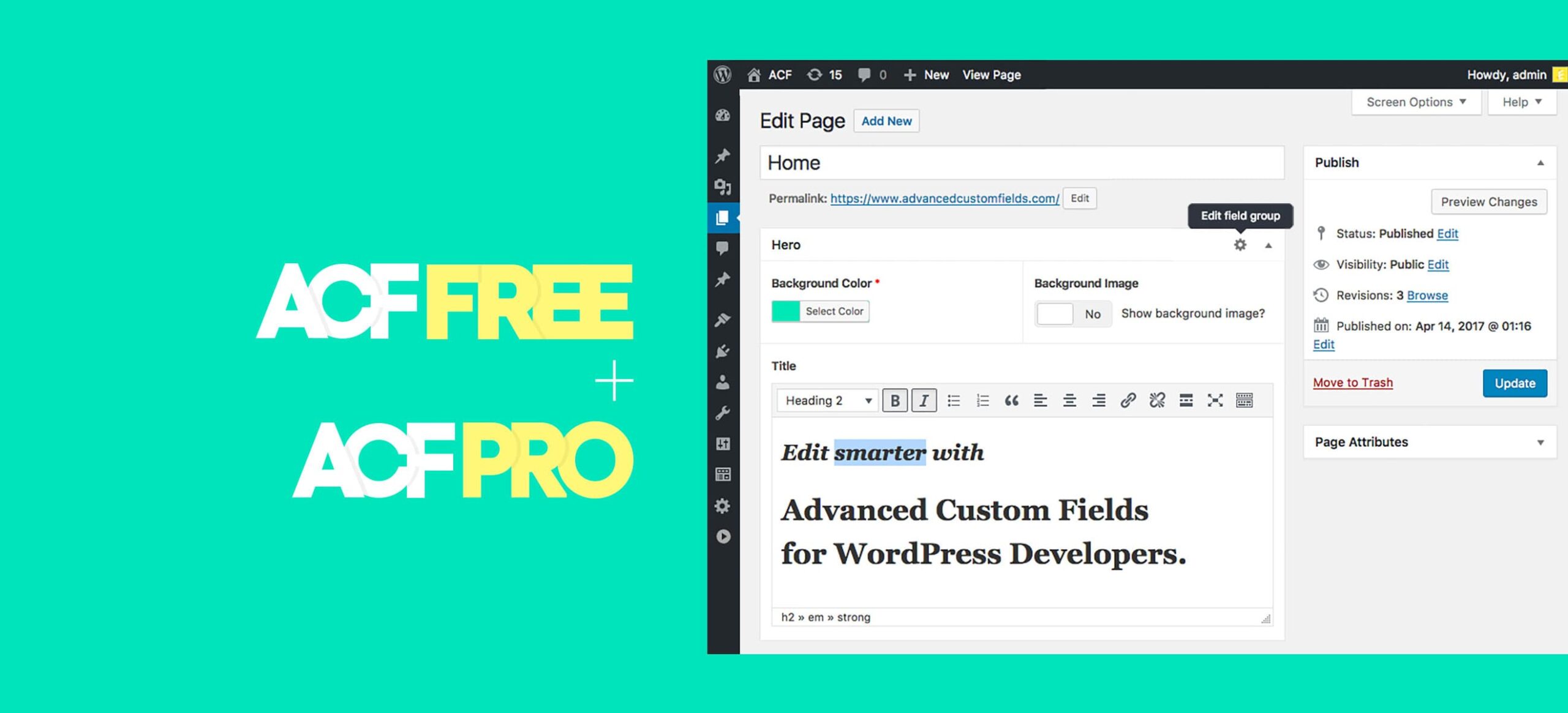 10 Reasons why Advanced Custom Fields is the best Custom Field Plugin for WordPress